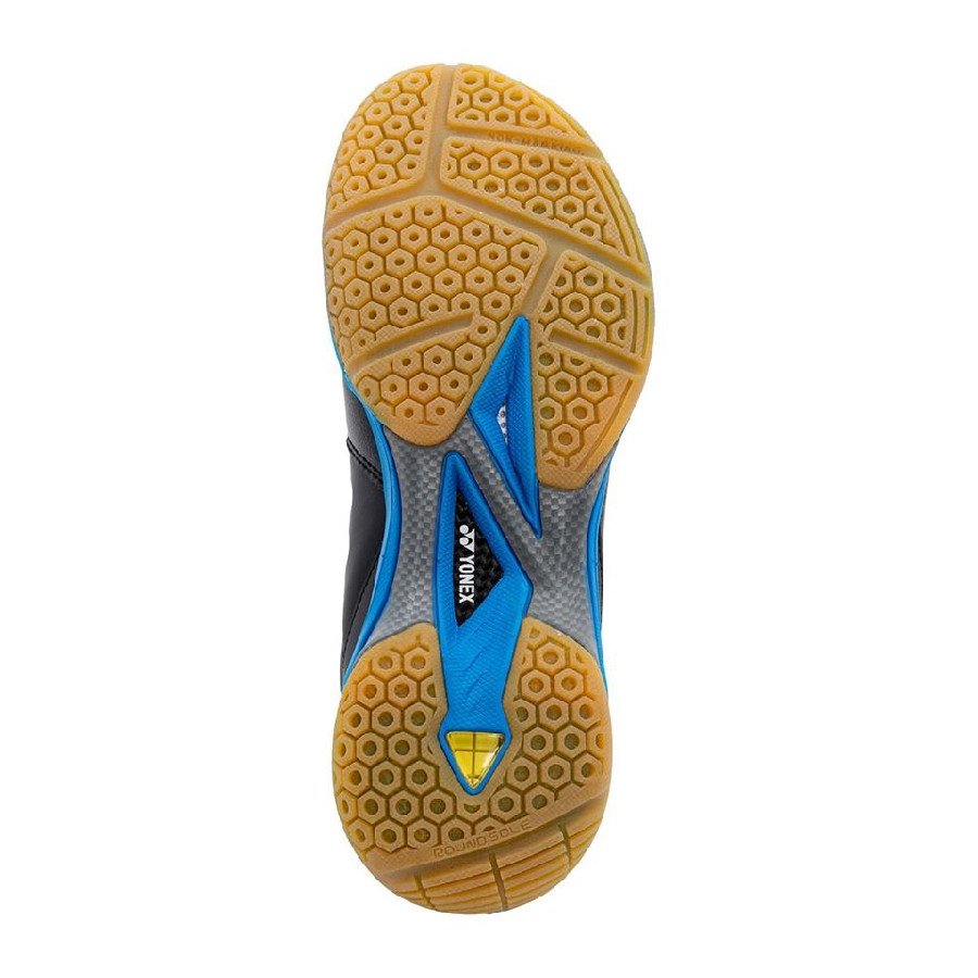 Thiết kế đế Round Sole của giày cầu lông Yonex SHB65X3 hỗ trợ di chuyển linh hoạt