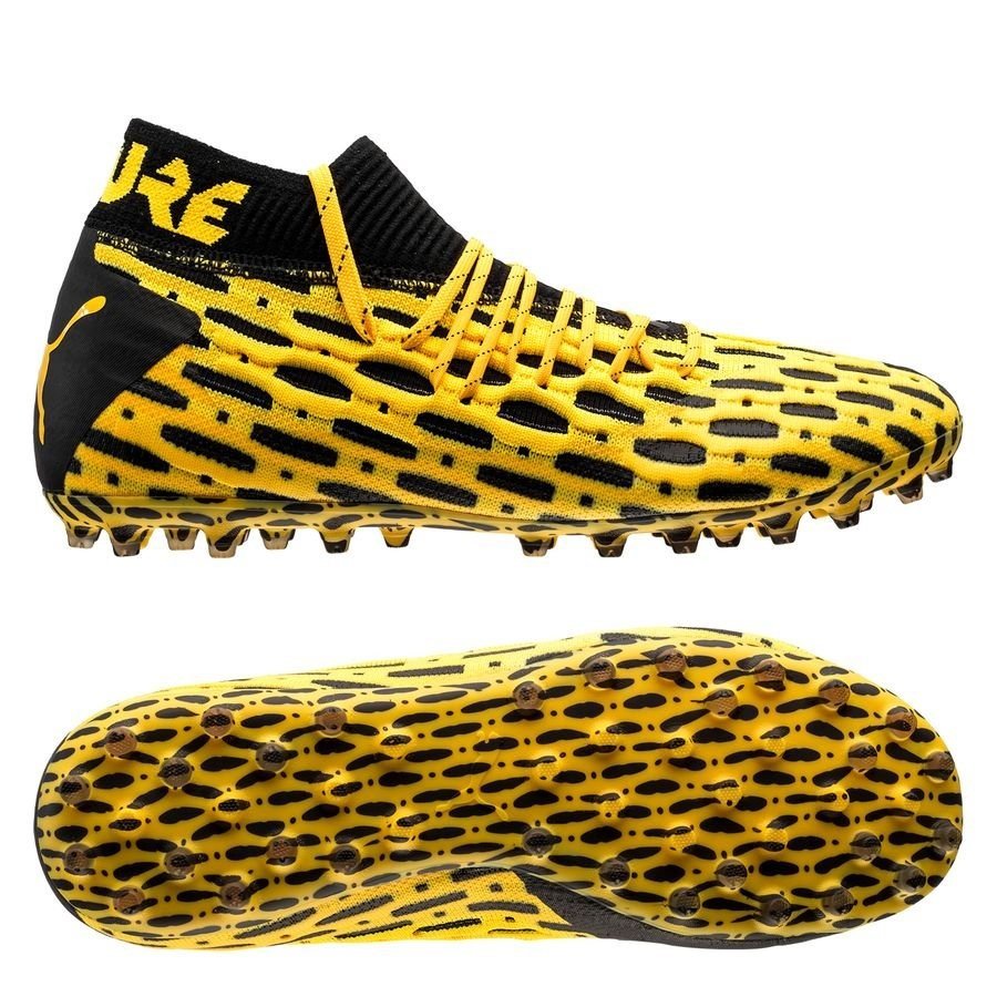 Thiết kế đinh đế giày đá bóng MG với cấu trúc độc đáo, tăng cường độ bám sân và linh hoạt