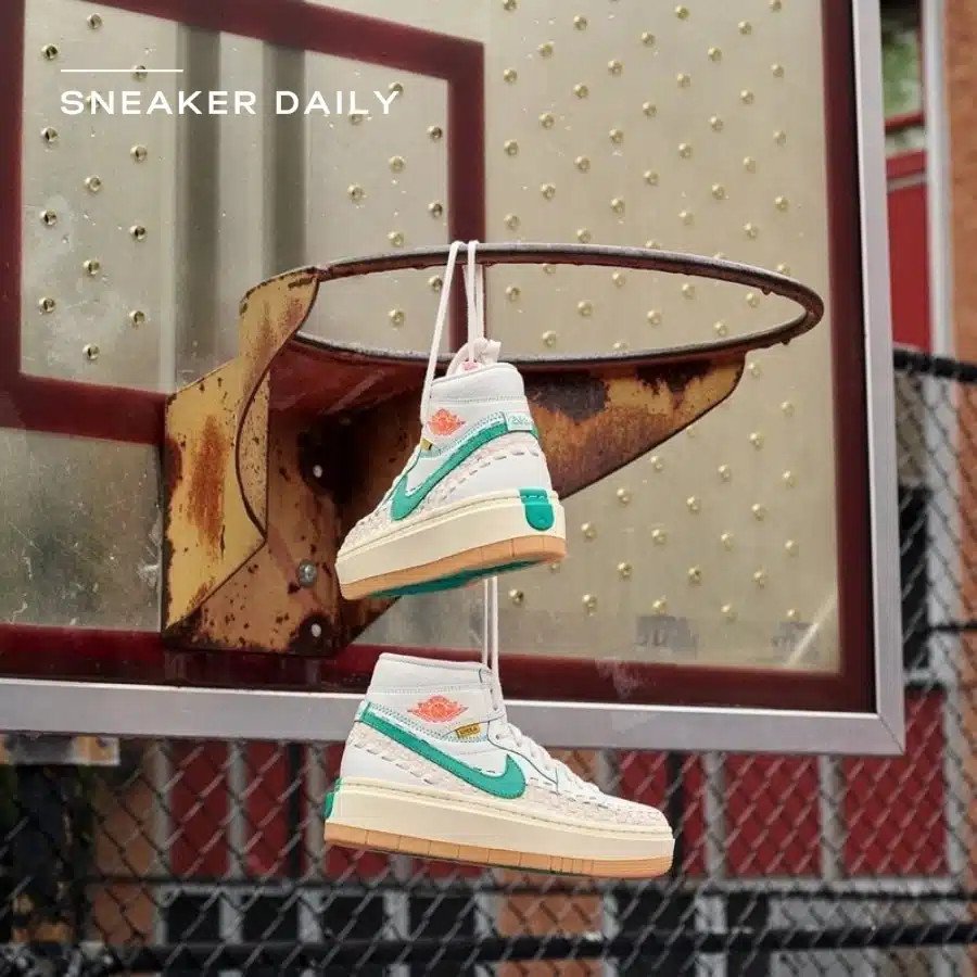Thiết kế độc đáo của giày Nike Jordan 1 Elevate High, một trong các loại giày Jordan có phong cách riêng biệt
