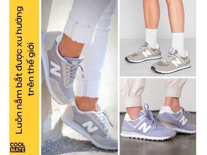 Thiết kế giày sneaker Hàn Quốc luôn cập nhật xu hướng thời trang toàn cầu