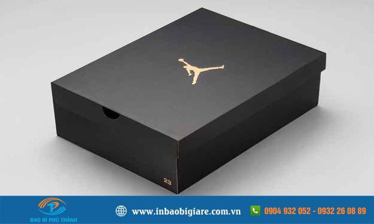 Thiết kế hộp giày Nike Jordan đơn sắc mang tính biểu tượng