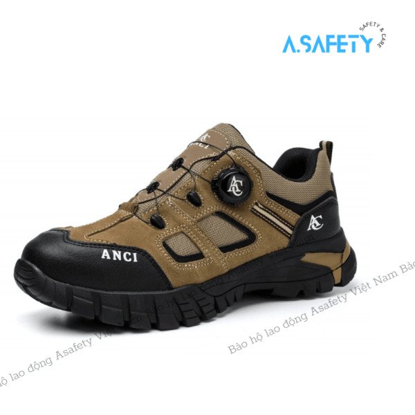 Thiết kế mũi sắt và đế Kevlar của giày bảo hộ Anci