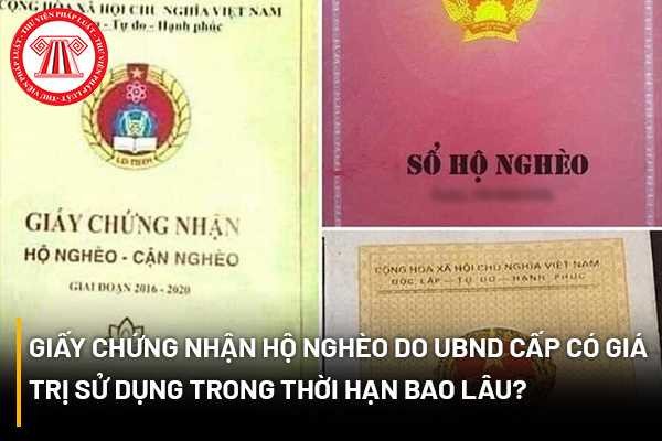 Thời hạn giá trị của Giấy chứng nhận hộ cận nghèo