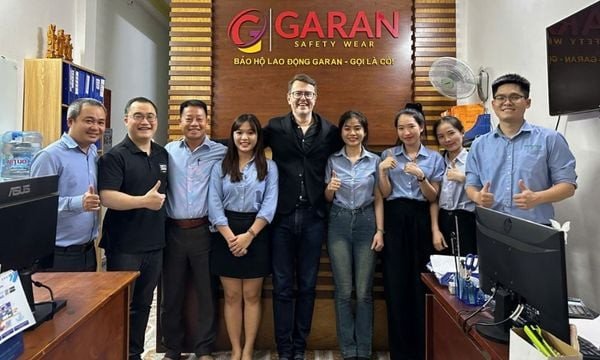 Tổng giám đốc điều hành cùng Quản lý kinh doanh khu vực châu Á của Safety Jogger ghé thăm GARAN vào tháng 02/2025
