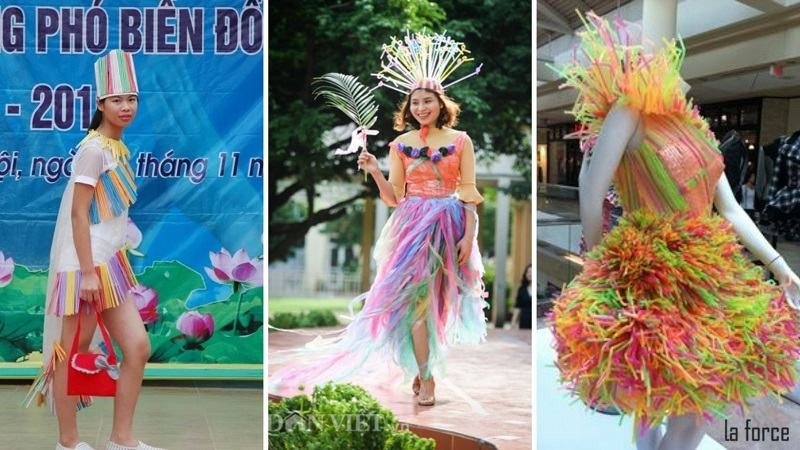 trang phục tái chế cho nữ