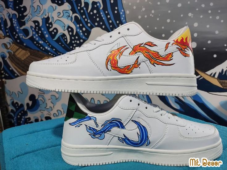 Vẽ giày Nike độc đáo